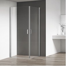 Душевой уголок RGW Leipzig LE-30 90x90 профиль Хром стекло прозрачное