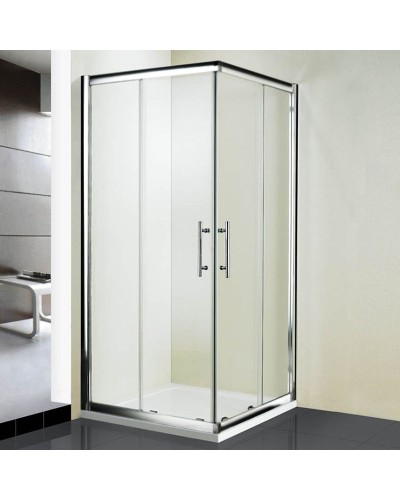 Душевой уголок RGW Hotel HO-31 100x100 профиль Хром стекло прозрачное