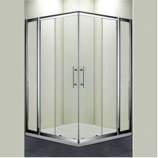 Душевой уголок RGW Hotel HO-311 110x110 профиль Хром стекло прозрачное