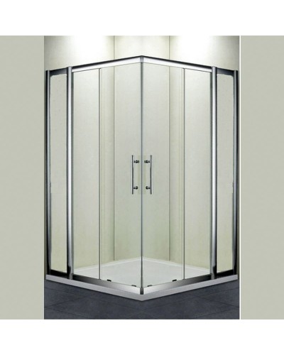 Душевой уголок RGW Hotel HO-311 110x110 профиль Хром стекло прозрачное