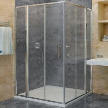 Душевой уголок RGW Hotel HO-311 130x130 профиль Хром стекло прозрачное