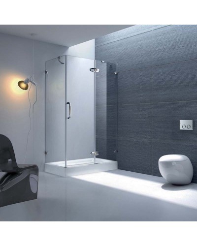 Душевой уголок RGW Safari SA-41 80x100 профиль Хром стекло прозрачное