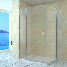 Душевой уголок RGW Leipzig LE-44 100x80 профиль Хром стекло прозрачное