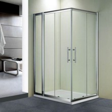 Душевой уголок RGW Hotel HO-42 80x110 профиль Хром стекло прозрачное