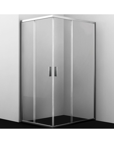 Душевой уголок WasserKRAFT Lippe 120x90 45S07 профиль Хром стекло прозрачное