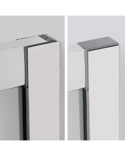 Душевой уголок WasserKRAFT Lippe 120x90 45S07 профиль Хром стекло прозрачное