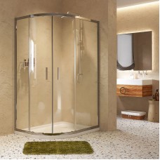 Душевой уголок WasserKRAFT Lippe 120x90 45S24 профиль Хром стекло прозрачное