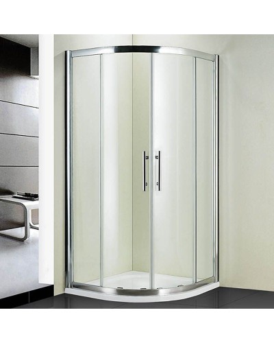 Душевой уголок RGW Hotel HO-51 100x100 профиль Хром стекло прозрачное