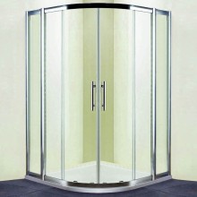 Душевой уголок RGW Hotel HO-511 120x120 профиль Хром стекло прозрачное