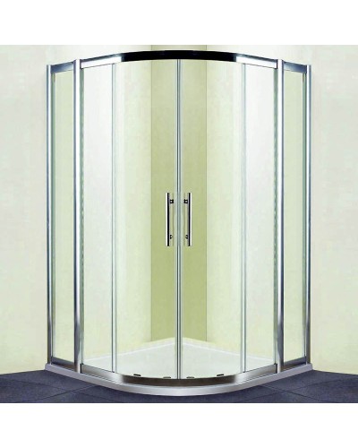 Душевой уголок RGW Hotel HO-511 130x130 профиль Хром стекло прозрачное