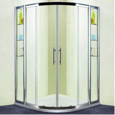 Душевой уголок RGW Hotel HO-512 120x120 профиль Хром стекло прозрачное