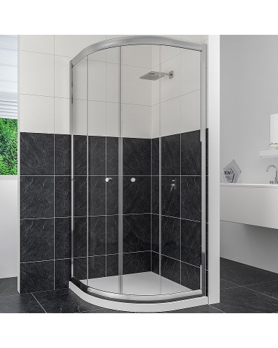 Душевой уголок RGW Classic CL-51 80x80 04095188-11 профиль Хром стекло прозрачное