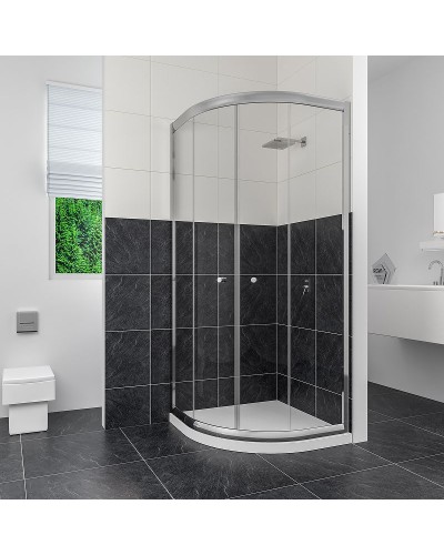 Душевой уголок RGW Classic CL-51 80x80 04095188-11 профиль Хром стекло прозрачное