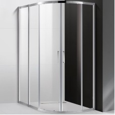 Душевой уголок Cezares Molveno 120х90 MOLVENO-RH-2-120/90-C-Cr-IV профиль Хром стекло прозрачное