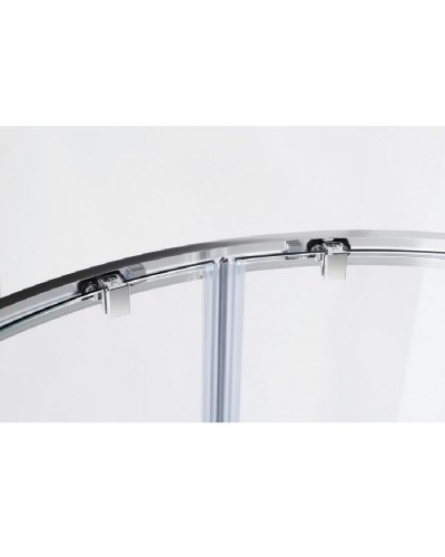 Душевой уголок Cezares Molveno R-1 100х100 профиль Хром стекло прозрачное