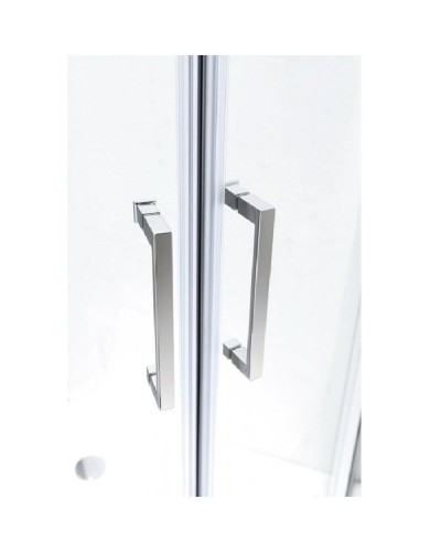 Душевой уголок Cezares Molveno R-1 90х90 профиль Хром стекло прозрачное