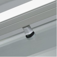 Душевая дверь WasserKRAFT Rhin 120 44S05 профиль Белый стекло прозрачное