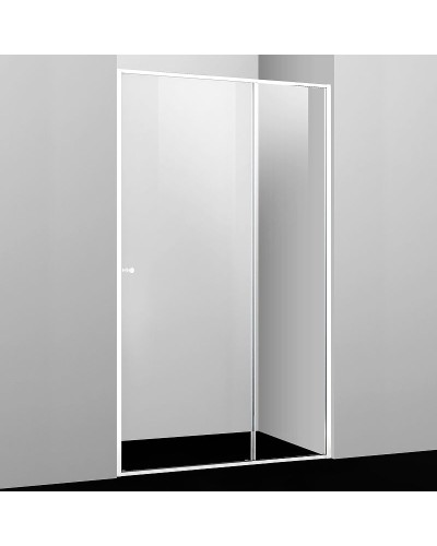 Душевая дверь WasserKRAFT Rhin 120 44S05 профиль Белый стекло прозрачное