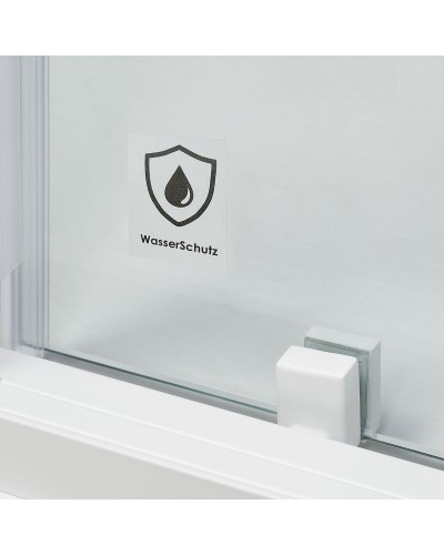 Душевой уголок WasserKRAFT Rhin 100x100 44S19 профиль Белый стекло прозрачное