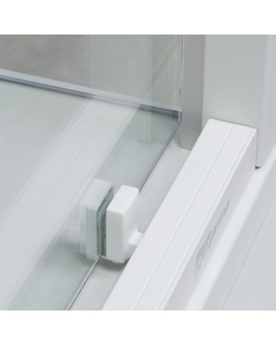 Душевой уголок WasserKRAFT Rhin 100x90 44S22 профиль Белый стекло прозрачное