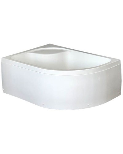 Душевой уголок Royal Bath ВК 120х80 RB8120BK-C-CH-L с поддоном профиль Хром стекло матовое