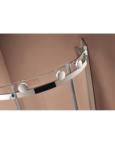 Душевой уголок Cezares Stylus-M 100x100 см прозрачное стекло STYLUS-O-M-R-2-100-C-Cr