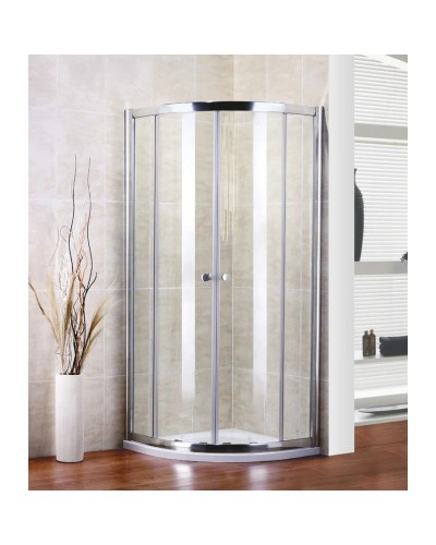 Душевой уголок Cezares Pratico 80x80 см прозрачное стекло PRATICO-R-2-80-C-Cr