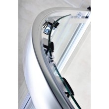 Душевой уголок Cezares Pratico 120x80 см прозрачное стекло PRATICO-RH-2-120/80-C-Cr