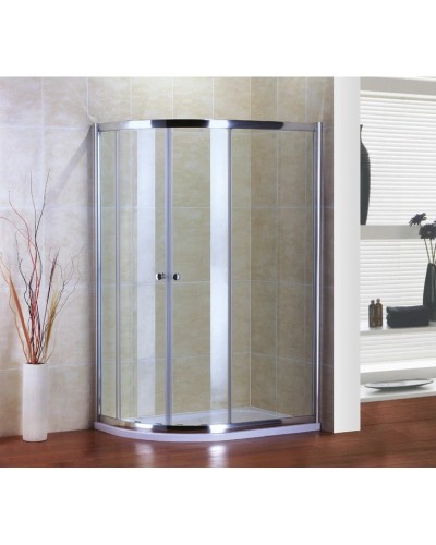 Душевой уголок Cezares Pratico 120x80 см прозрачное стекло PRATICO-RH-2-120/80-C-Cr