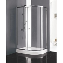 Душевой уголок Cezares Anima 120x90 см текстурное стекло ANIMA-W-RH-1-120/90-P-Cr