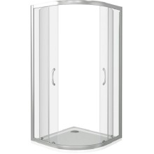 Душевой уголок Good Door Neo R-90-С-CH 90х90 профиль Хром стекло прозрачное