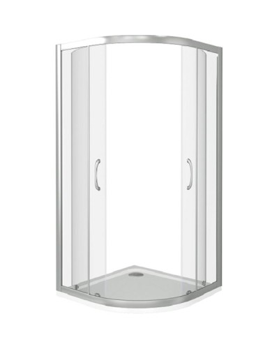 Душевой уголок Good Door Neo R-90-С-CH 90х90 профиль Хром стекло прозрачное