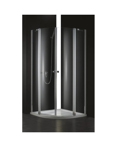Душевой уголок Cezares Elena 90x90 см прозрачное стекло ELENA-W-R-22-90-C-Cr