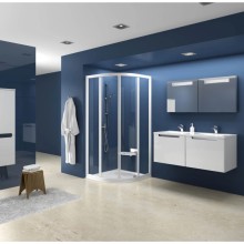Душевой уголок 80х80 см Ravak Supernova SKCP4 31140100Z1 прозрачное