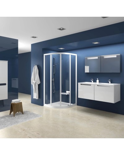 Душевой уголок 90х90 см Ravak Supernova SKCP4 3117010011 Pearl