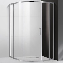 Душевой уголок Cezares Molveno R-11 110х110 MOLVENO-R-11-90+20-C-Cr-IV профиль Хром стекло прозрачное