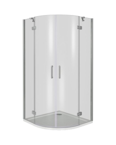 Душевой уголок Good Door Saturn R-90-C-CH 90x90 профиль Хром стекло прозрачное
