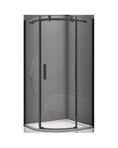 Душевой уголок Good Door Galaxy R-90-C-B 90x90 профиль Черный стекло прозрачное