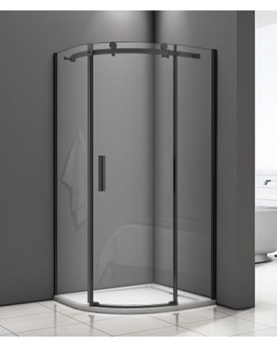 Душевой уголок Good Door Galaxy R-90-C-B 90x90 профиль Черный стекло прозрачное