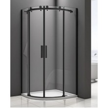 Душевой уголок Good Door Galaxy R-TD-90-C-B 90x90 профиль Черный стекло прозрачное