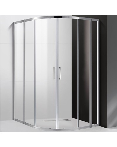 Душевой уголок Cezares Molveno RH-22 130х120 MOLVENO-RH-22-130/120-C-Cr-IV профиль Хром стекло прозрачное