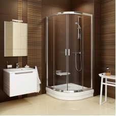 Душевой уголок Ravak Blix BLCP4-90 блестящий Transparent без AntiCalc X3B270C00Z1