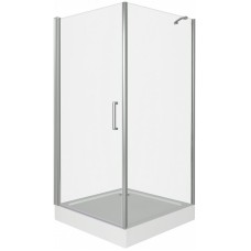 Душевой уголок Good Door Fantasy CR-80-С-CH 80x80 профиль Хром стекло прозрачное