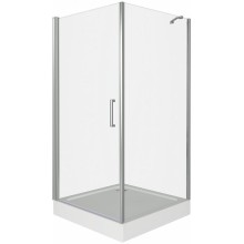 Душевой уголок Good Door Fantasy CR-90-С-CH 90x90 профиль Хром стекло прозрачное