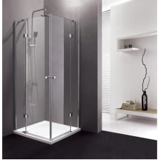 Душевой уголок Cezares Verona 90x90 см текстурное стекло VERONA-W-A-2-90-P-Cr