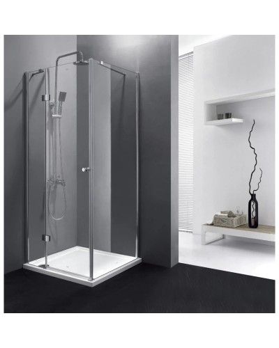 Душевой уголок Cezares Verona 100x100 см прозрачное стекло VERONA-W-A-1-100-C-Cr