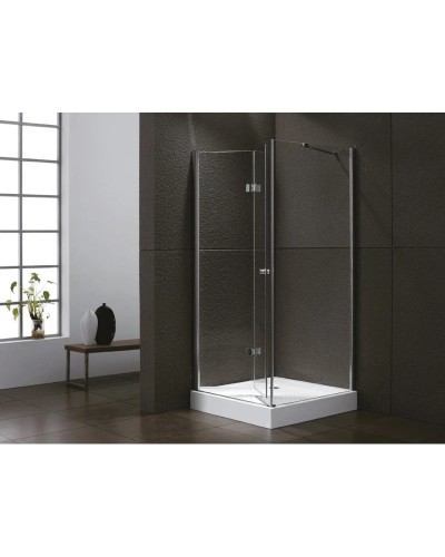 Душевой уголок Cezares Elena 100x100 см прозрачное стекло ELENA-W-AS-1-100-C-Cr