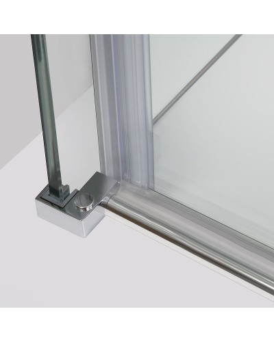 Душевой уголок WasserKRAFT Dinkel 130x100 58R34 профиль Хром стекло прозрачное