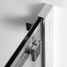 Душевой уголок WasserKRAFT Alme 130х90 15R33 профиль Хром стекло прозрачное