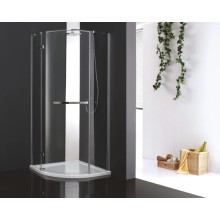 Душевой уголок Cezares Bergamo-Arco 90x90 см прозрачное стекло BERGAMO-W-R-1-90-ARCO-C-Cr-L